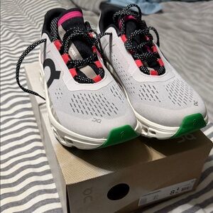 On Cloud Monsters - Gray, Pink, and Green